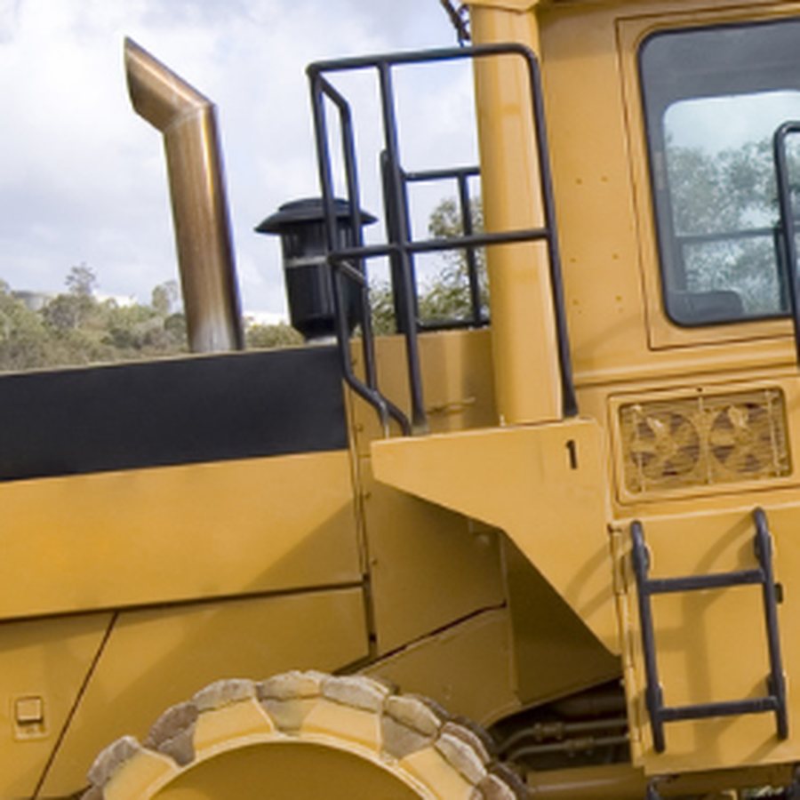 Earthmoving Equipment served by 365 Manufacturing custom exhaust systems